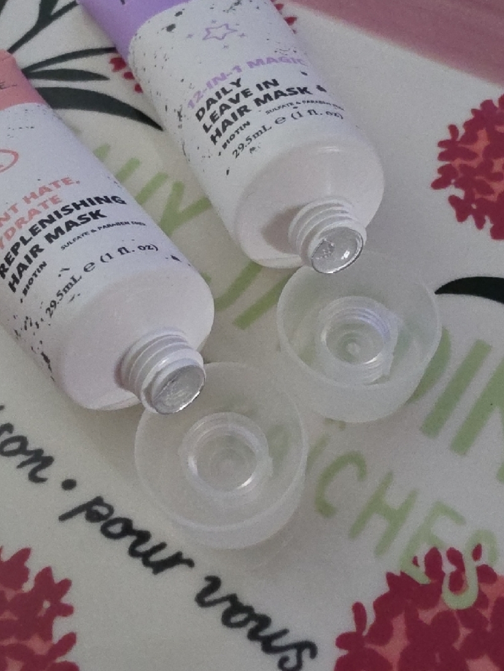 FOXYBAE 12-in-1 Daily Leave In Hair Mask & Don't Hate, Hydrate Hair Mask - Picture 3 of 3